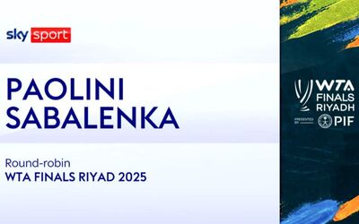  Paolini-Sabalenka: highlights Wta Finals 