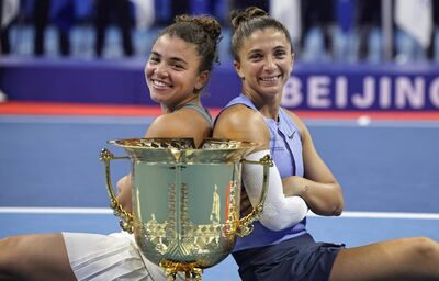  Paolini-Errani, non solo doppio: l'annuncio di Jasmine 