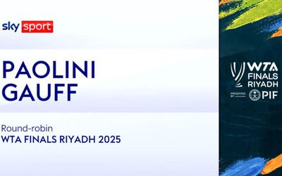  Paolini-Gauff: highlights Wta Finals 