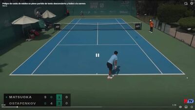  Allarme attacco aereo, tennisti in fuga dal campo a Fujairah 