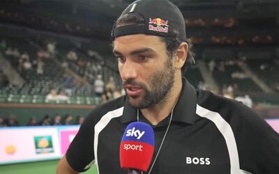  Berrettini: 'Gestito bene i crampi. Zverev? Ci penso domani...' 