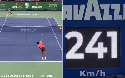  Mpetshi Perricard, che bolide: lancia un ace a 241 km/h! 