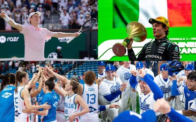  Sinner, Antonelli e non solo: sì, è stato un weekend trionfale per l'Italia 