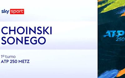  Sonego-Choinski: highlights Atp Metz 