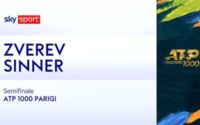 Sinner-Zverev: highlights Atp Parigi 