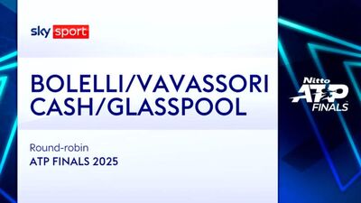  Bolelli/Vavassori-Cash/Glasspool: highlights Atp Finals 