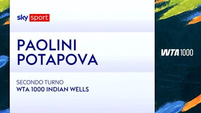  Paolini-Potapova: highlights Wta Indian Wells 