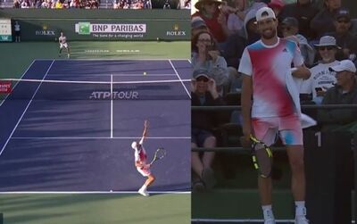  L'irripetibile e fortunato ace di Cressy a Indian Wells. VIDEO 