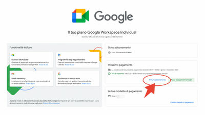  Come annullare lâ€ ™Abbonamento a Google Meet (Workspace) 