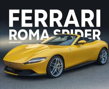  Ferrari Roma Spider: nuova ipotesi sul suo design 