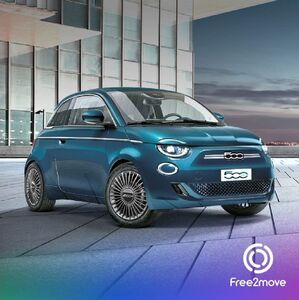  Fiat 500e ora disponibile con Abbonamento auto Free2move ad Amburgo 