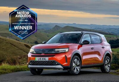  Frontera vince il premio 'Value Car of the Year' ai News UK Motor Awards 2025 