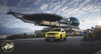  Fiat Grande Panda per i talenti di Amici nella loro esibizione nelle concessionarie Fiat 