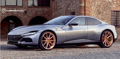  Ferrari Purosangue è ancora più Bella in versione berlina 