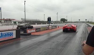  Ferrari SF90 Stradale vs Porsche 911 Turbo S anabolizzata: drag race | Video 