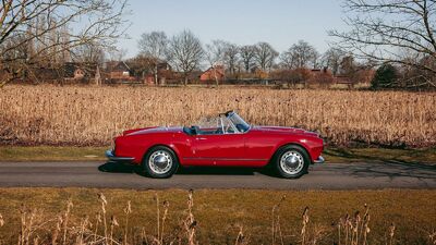  Lancia Aurelia B24S Convertibile all'asta per il Concorso d'Eleganza Villa d'Este 2025 