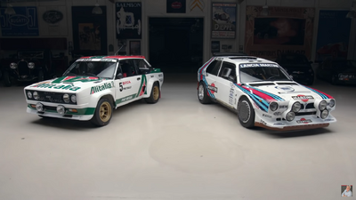  Jay Leno mette alla prova due splendide auto da rally 100% italiane 