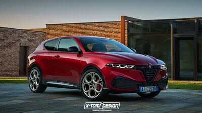  Alfa Romeo Tonale: ecco come sarebbe nella versione a tre porte 