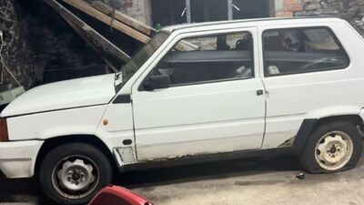  È sempre bello recuperare una vecchia Panda, specie se è un'edizione Italia 90 