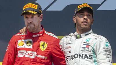  Hamilton: 'Preoccupato per Vettel. Strategia Ferrari non bella' 