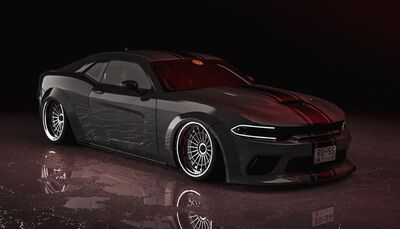  Dodge Charger SRT Hellcat: ecco il rendering della versione coupé 