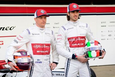  Giovinazzi Elogia il compagno di squadra Raikkonen: 'Ha molta esperienza, sa cosa fare' 