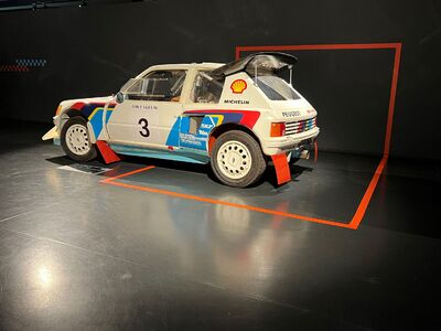  Una Peugeot 205 Turbo 16 ufficiale celebra la Golden Age dei Rally al MAUTO 