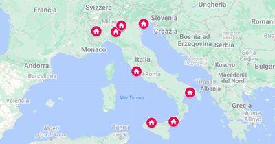  La mappa degli immobili del Ministero della Difesa all’asta a Febbraio 2023 