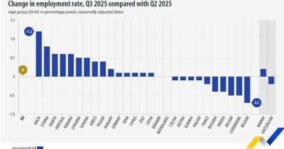  Tasso di occupazione stabile nel terzo trimestre 2025 