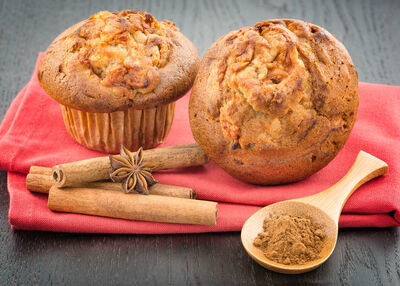  Muffin alle mele Senza Glutine 