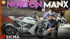  Norton Manx R: a EICMA la superbike della riscossa 