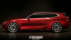  Rendering: Bmw Concept 4 Wagon e Cabrio: due rendering da sballo! 