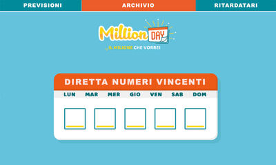  Estrazione Millionday di Oggi 10 Dicembre 2021: risultati concorso 