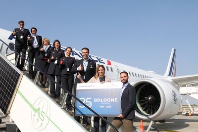  Air France: da 35 anni collega Parigi a Bologna 