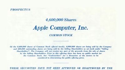  Accadde oggi: L’Offerta pubblica iniziale Apple crea istantaneamente dei milionari 