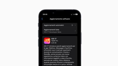  iOS 17 disponibile per il download 