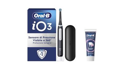  Oral-B iO 3 a 60 € con sconto del 57%: lo spazzolino elettrico hi-tech che promette gengive più sane in una settimana 