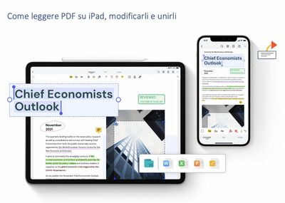  Come leggere PDF su iPad, modificarli e unirli 