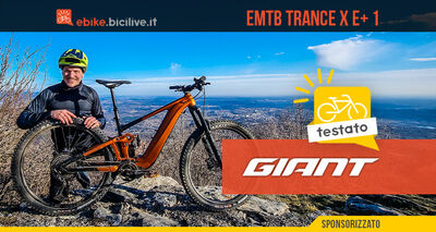  Giant Trance X E+ 1 2022: test e recensione Emtb Full suspended 