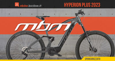  MBM Hyperion Plus 2023: MTB elettrica biammortizzata con Motore Oli 