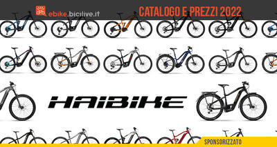  Haibike bici elettriche 2022: catalogo e listino prezzi ebike 