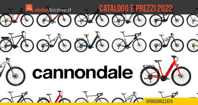  Cannondale ebike 2022: catalogo e listino prezzi bici elettriche 