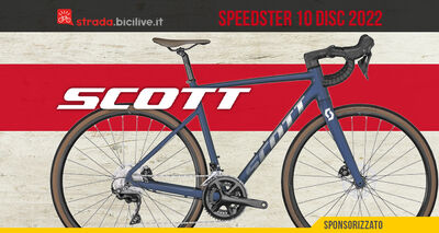  Scott Speedster 10 Disc 2022: bicicletta endurance economica 