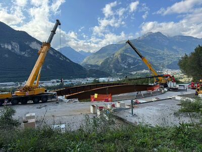  Nuovo ponte tra Dogna e Provagna