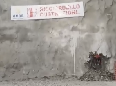  Galleria Acquafredda: completato lo scavo sulla SS18