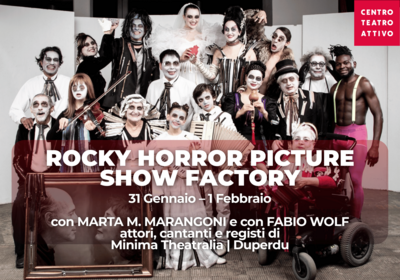  Laboratorio di recitazione 'Rocky Horror Picture Show Factory: dietro le quinte di Frankenstein'. #sponsor 