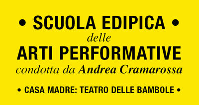  Scuola Edipica delle arti performative - marzo / maggio 2025. #sponsor 