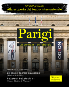  Riff Raff inaugura un nuovo percorso di visione nei grandi teatri europei. #sponsor 