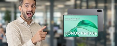  HONOR Pad X8a: Tablet versatile con schermo da 11 pollici e autonomia elevata 