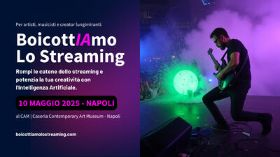  BoicottIAmo lo Streaming: quando la musica Torna a essere fatta per le persone, non per gli algoritmi